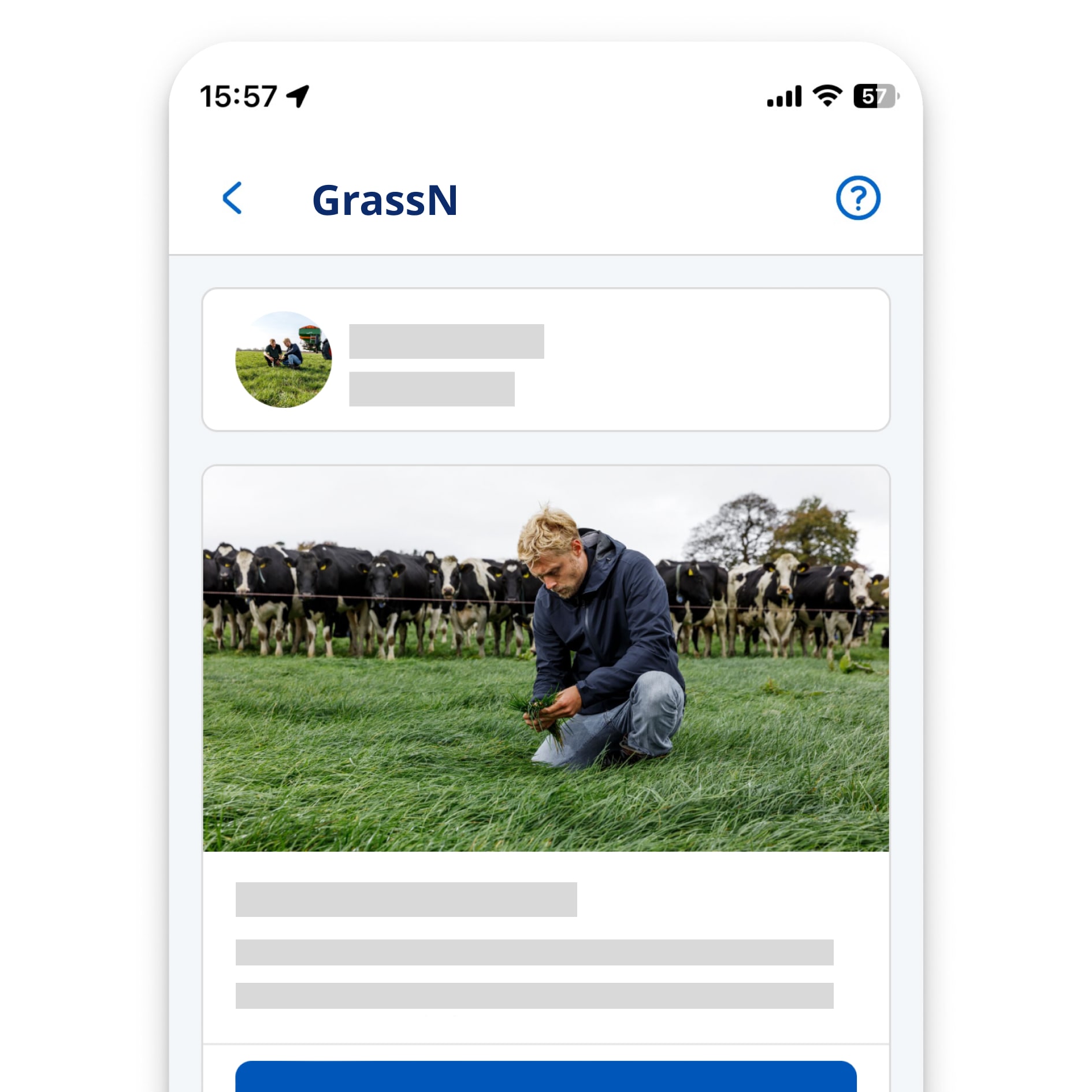 YaraPlus GrassN mobile screen